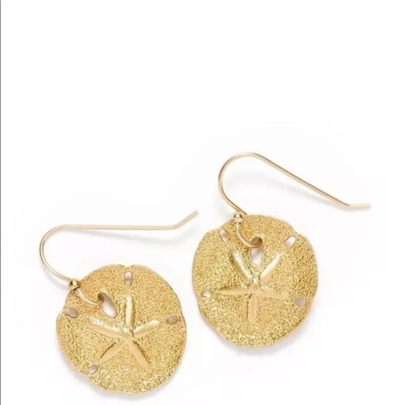 New w/out Tory Burch Sand Dollar Earrings -CCO - Picture 2 of 5